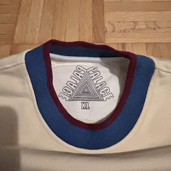 Palace Clubhouse Crew Cream XL FW17 - Picture 3 of 6